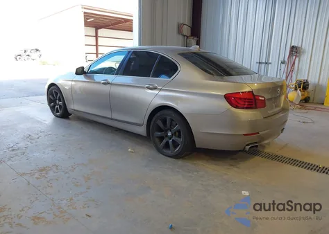 2013 BMW 550I из США, поврежденный, VIN WBAFR9C57DDX80358